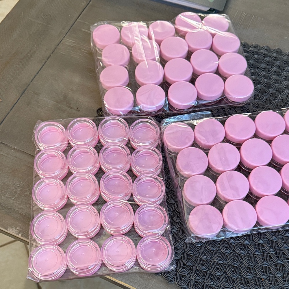 Pink Makeup Containers - Picture 5 of 5